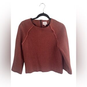 Bimba y Lola wool blend long sleeve top sweater size S